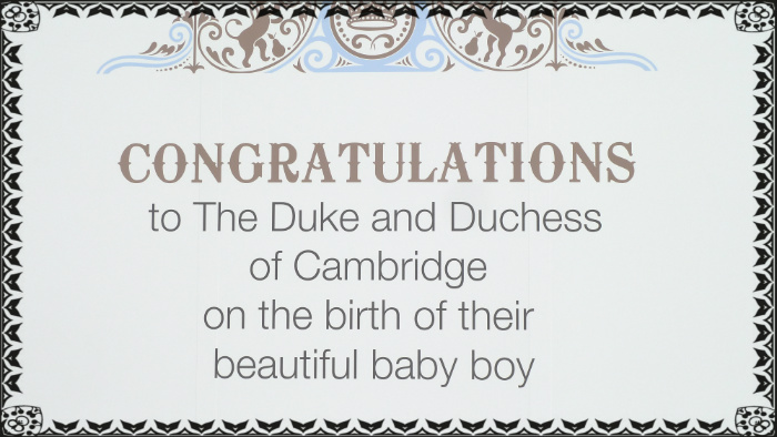 A Royal Baby